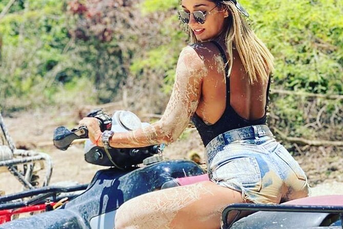 Guided Tour in Four Wheels (ATV) by Macao Beach, Taíno Cave and Typical House - Macao Beach in a ten-minute stop