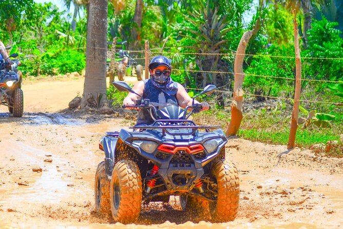 Guided Tour in Four Wheels (ATV) by Macao Beach, Taíno Cave and Typical House - Riding through dust, mud, and open country