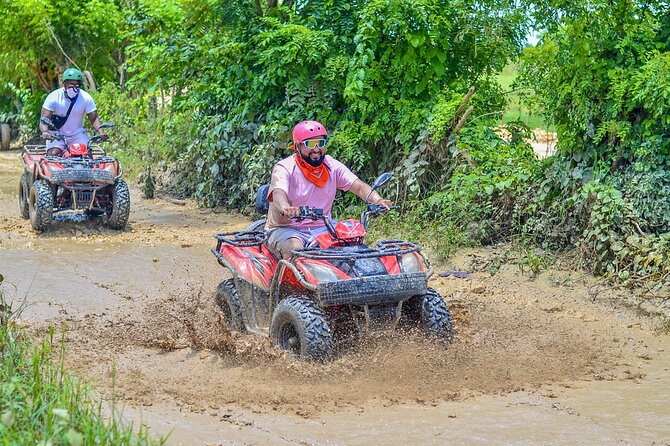 Half Day Adventure 4X4, ATV, Visit Macao Beach and a River cave - The Taino cave and its clear freshwater