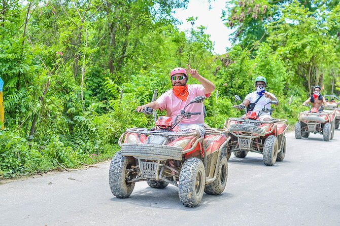 Half Day Adventure 4X4, ATV, Visit Macao Beach and a River cave - Coffee, cacao, tobacco, and Mamajuana at a local home