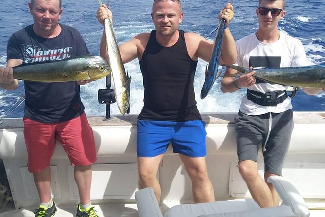 Half Day Big Game Fishing private charter - Pickup from hotels and the port