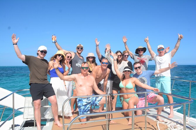 Half-Day Private Party Boat and Snorkeling in Punta Cana - The natural pool finale