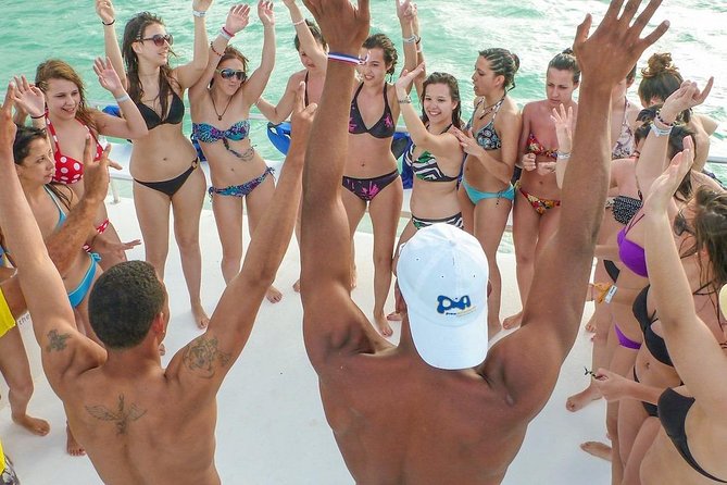 Half-Day Punta Cana Booze Party Cruise Experience - Boarding the Double-Decker Boat