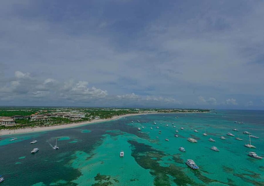 HELICOPTER TOUR - Seeing Punta Cana from the helicopter
