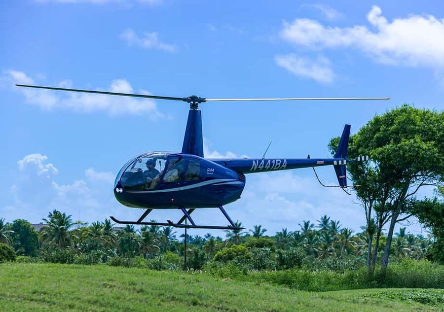 HELICOPTER TOUR - Cap Cana Marina and the celebrity villas