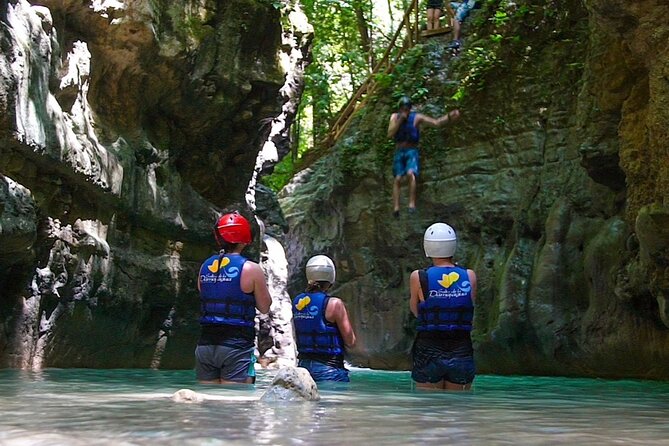 Hike, Swim and Enjoy Nature's Paradise in Damajagua Waterfalls - Chepe and Valera add practical support