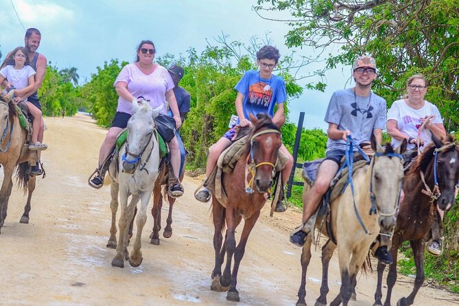 HORSEBACK - RIDE Through Punta Cana - From the rustic ranch to Macao Beach