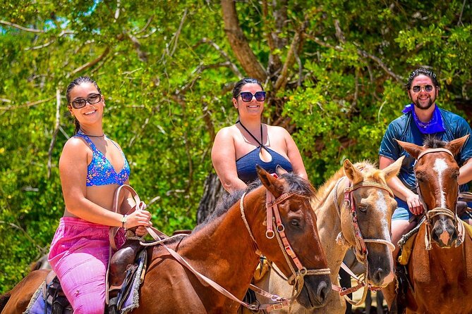 Horseback Riding and ATV or Buggy to Water Cave and Macao Beach - Getting picked up and getting on the road