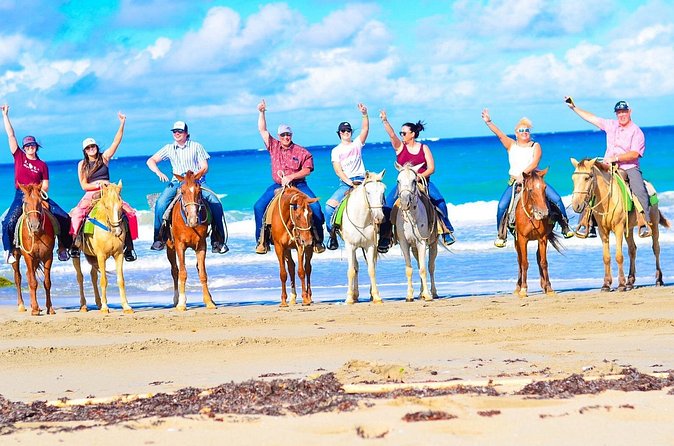 Horseback riding and ATV or Buggy with Party Boat with Lunch - The natural pool and the value of the boat ride