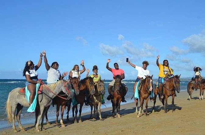 Horseback Riding on Puerto Plata - Riding from Maimon Beach into the countryside