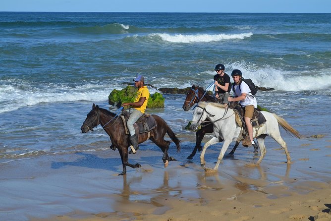 Horseback Riding Tour Adventure on the Beach - Riding along Uvero Alto Beach