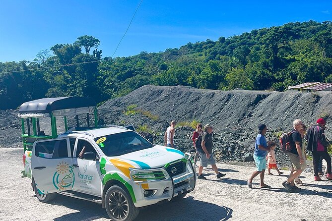 Larimar mine, ALL INCLUSIVE experience, from Barahona - Playa Los Patos and its natural river pool
