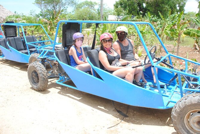 Macao Beach Buggy Tour - A cool cenote after the dusty road
