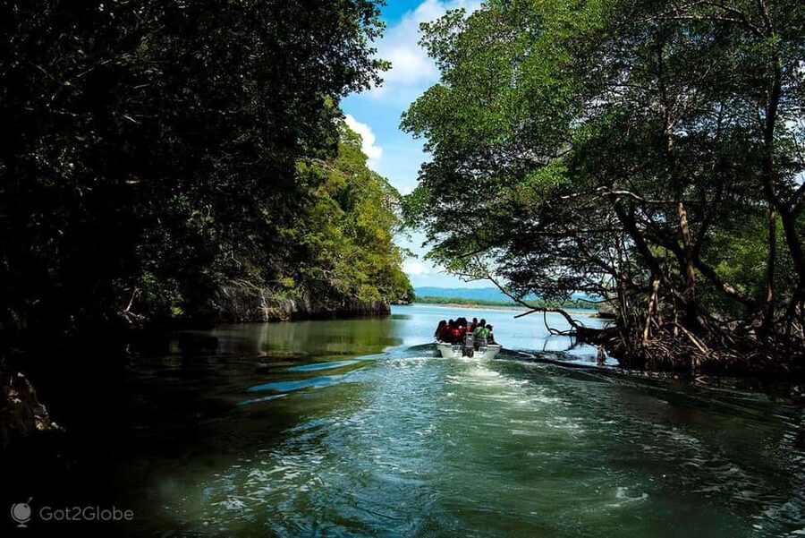 Mangroves, Mogotes and Mountains from Punta Cana - Taino caves connect the park to its past
