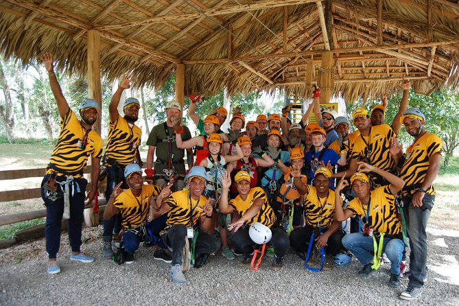 Mega Zip and Ride in Dominican Countryside - Families, beginners, and nervous riders