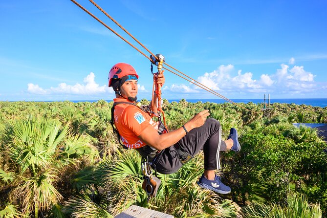 Ocean Zipline Adventure in Puerto Plata at Coconut Cove Beach - What the two-hour visit feels like