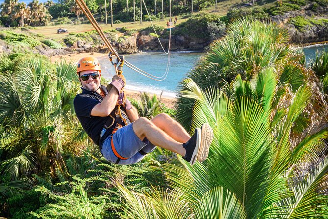 Ocean Zipline Adventure in Puerto Plata at Coconut Cove Beach - The ride to the park and what to wear