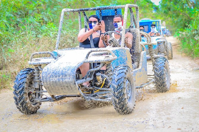 Off-Road Buggy Experience to Macao Beach, Hidden Cave and Mud Fun - Pickup, safety briefing, and the first hour at the ranch