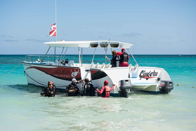 Open Water Diver - Bávaro - A small group of eight is useful for beginners
