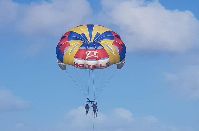 Parasailing Adventure from Punta Cana - The flight: solo, tandem, and the view below