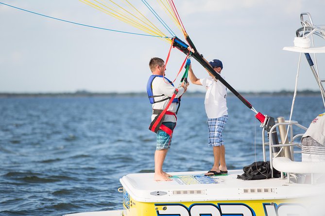 Parasailing Experience Over the Punta Cana Coast - The crew and the human side of the outing