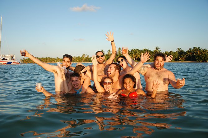 Parasailing, Snorkel Cruise & Virgen Beach from Punta Cana - Virgen Beach and the natural-pool stop