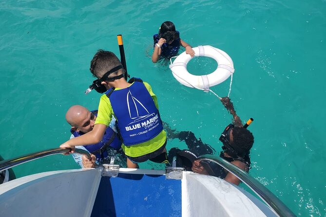 Party Boat and Snorkeling Family-friendly Semi-Private - Forty-five minutes at the Cabeza de Toro reef