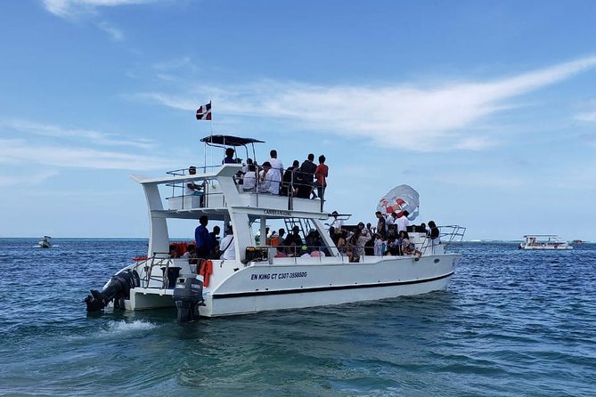 Party Boat / Booze Cruise and Snorkeling - Open Bar - Boarding the catamaran in Bávaro