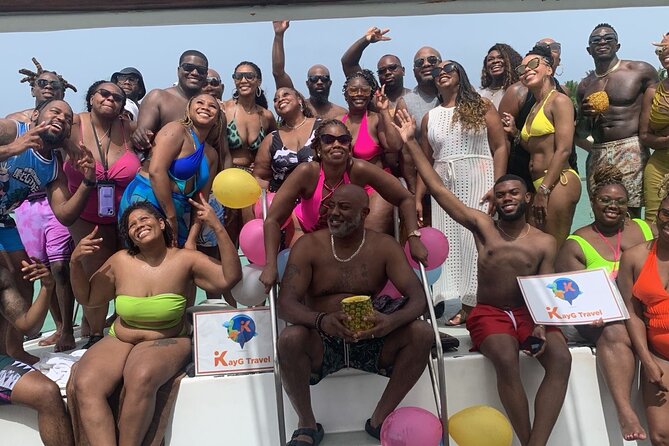Party Boat Catamaran with Snorkeling from Punta Cana - Cruising the Bavaro coast with music and crew games