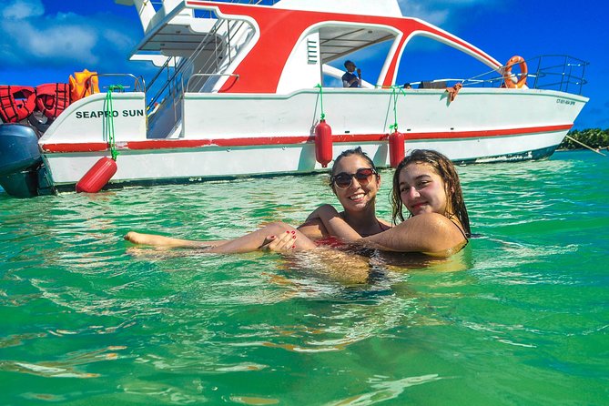 Party Boat Cruise from Punta Cana - The shallow natural pool near Bavaro Beach
