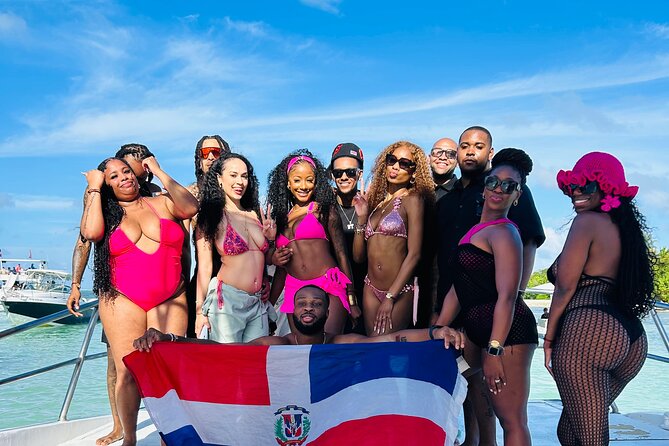 Party Boat Punta Cana Public or Private and Open Bar - Starting at the Punta Cana beach meeting point