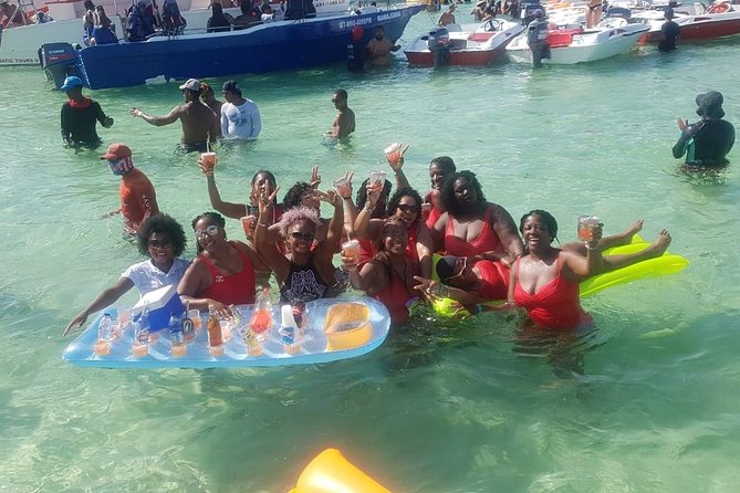 Party Boat Punta Cana - The reef stop is the active part of the trip