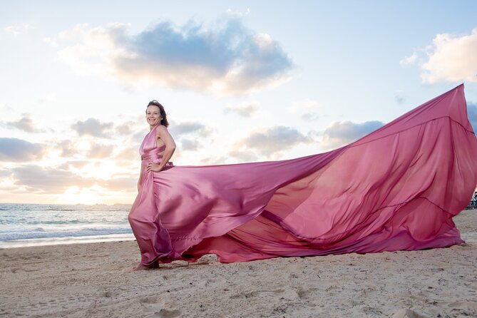 Photography with Flying Dresses in Punta Cana and more… - More than 30 photographs, but only five chosen