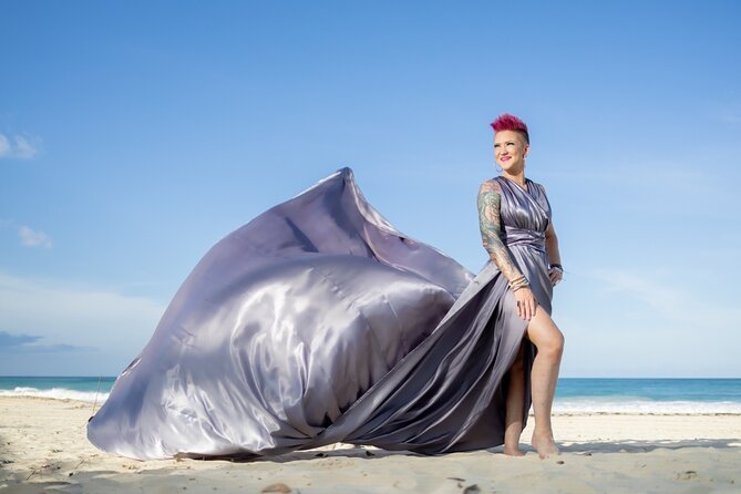 Photography with Flying Dresses in Punta Cana and more… - Timing, pickup, and group size