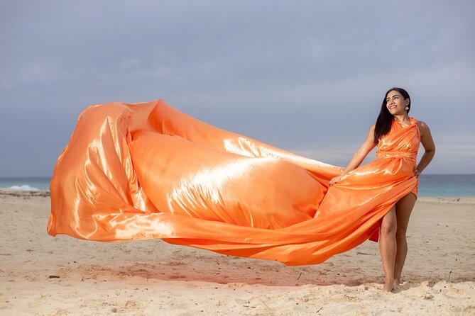 Photography with Flying Dresses in Punta Cana and more… - The beach session, pose by pose