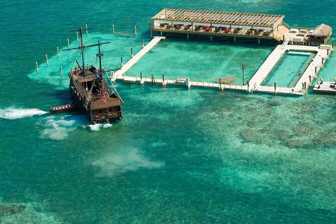 Pirates of the Caribbean Cruise- Snorkel, Sharks & Stingrays - Shark Island: nurse sharks, stingrays, and reef