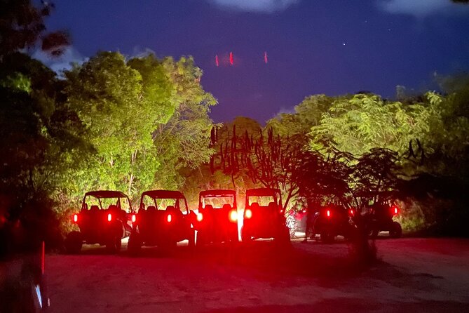 Polaris At Night, Waterfall Pool + Surf & Turf Dinner - Starting with a Polaris after sunset