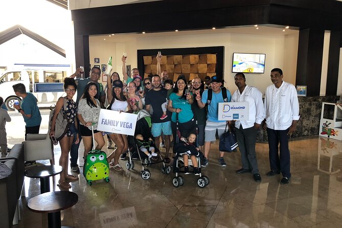 Private airport transfer to Breathless Punta Cana Resort & Spa - Communication, signs, and airport reality