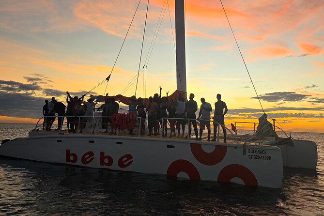 Private Catamaran Cruise to Bahia de las Aguilas - The quiet sail back to the starting point