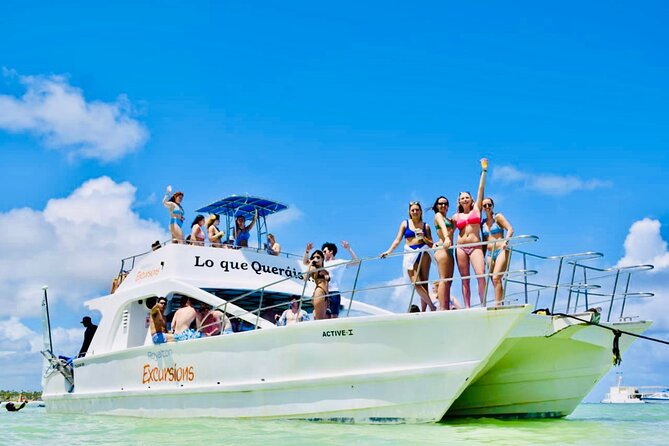 Private Catamaran Cruise with Slide & unlimited drinks - Lunch, snacks, and what may actually be served