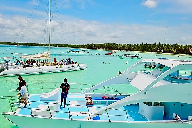 Private Exclusive Saona Island Tours - The Natural Pool About 400 Meters Offshore