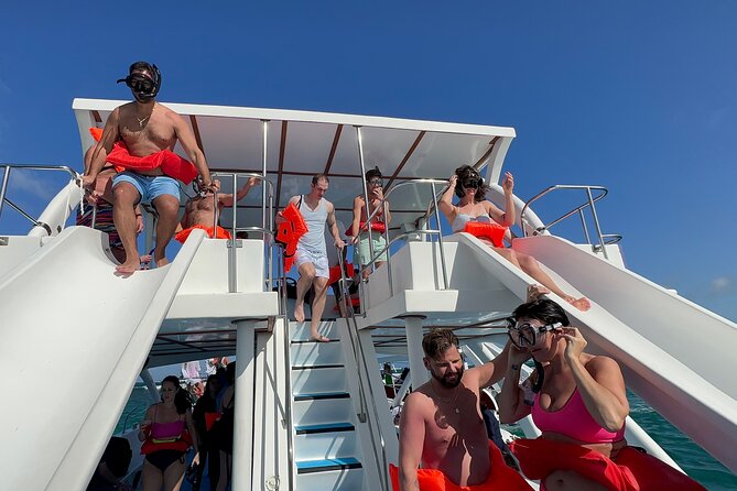 Private Luxury Double Slide Party Boat - Hotel pickup makes the morning easier