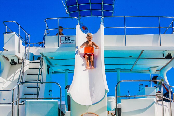 Private Luxury Party Boat with Slide - Getting from your hotel to Bavaro Beach