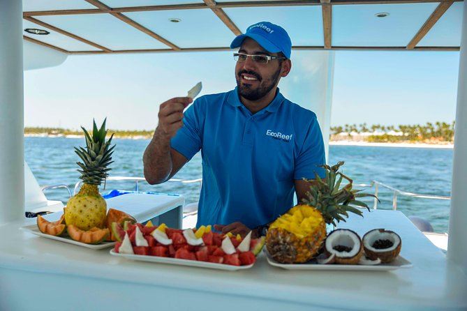 Private Snorkeling in Punta Cana - The natural swimming pool and the boat slide