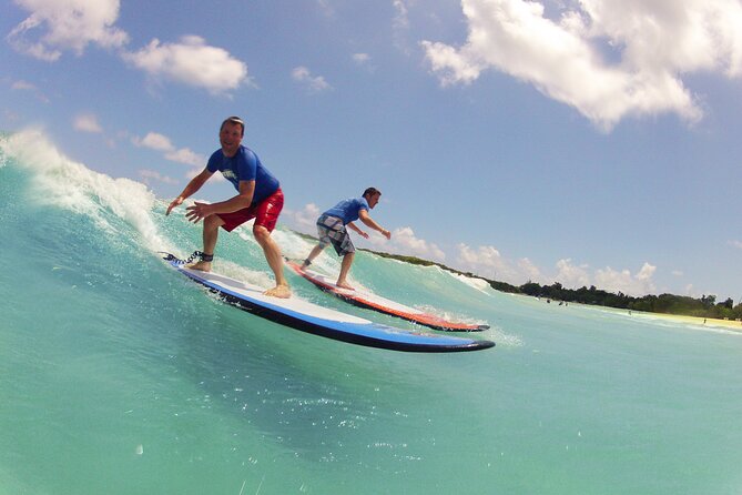 Private Surf Lesson Punta Cana – 1-on-1 Coaching for All Levels - Boards, rashguards, snacks, and photos