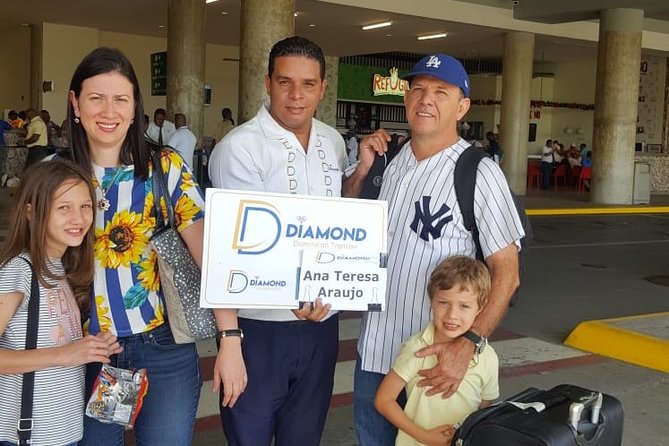 Private Transfer Punta Cana Airport and Hotel Melia Caribe - Safety features and family details