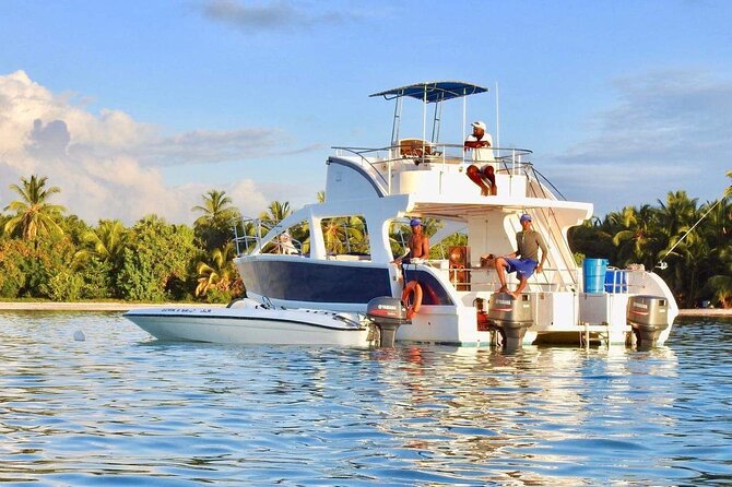 Private VIP Catamaran Party Boat Punta Cana Bavaro - Snorkeling at the coral reef