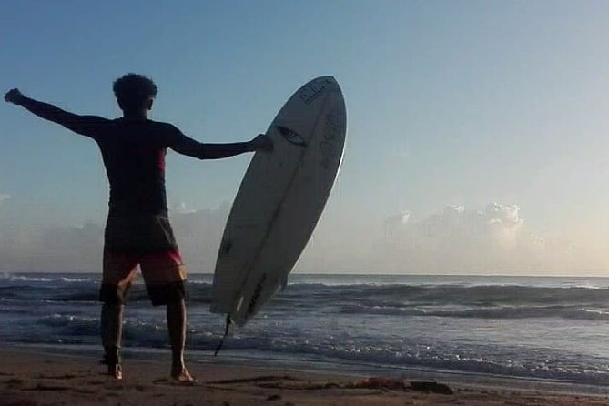 Professional surf lessons Dominican Republic, Cabarete, Encuentro - Meeting Bobo at Bobos Point in Encuentro