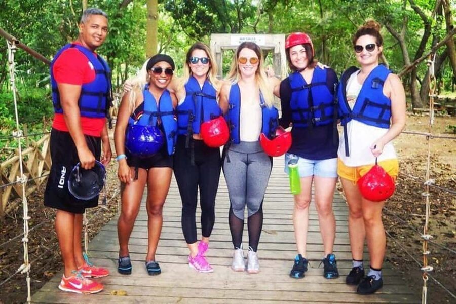 Puerto Plata: 27 Waterfalls Adventure with Traditional Lunch - Lunch first, with mountain views