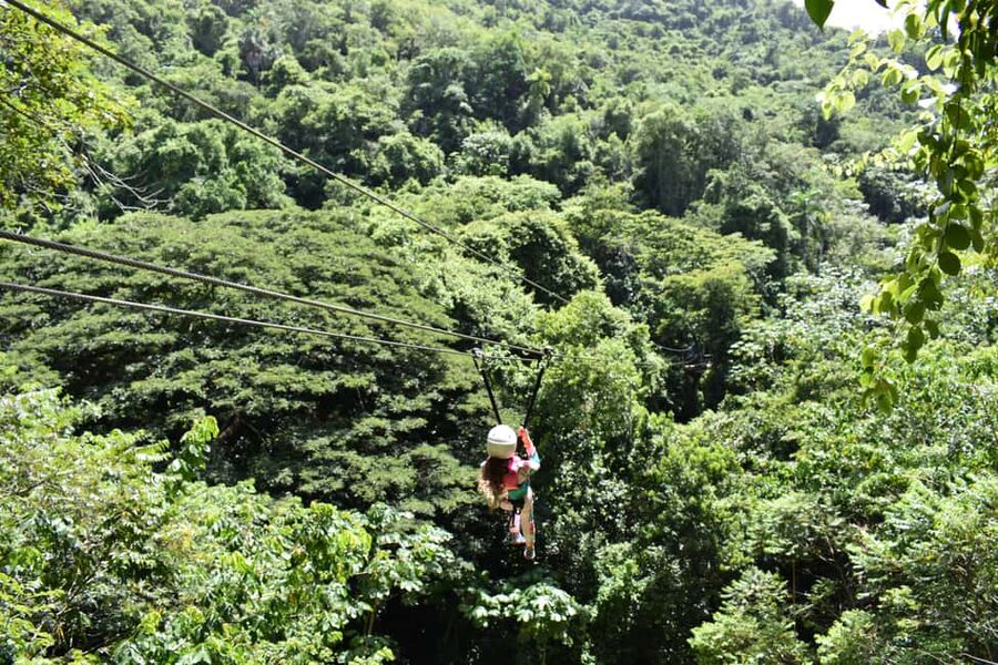 Puerto Plata/Amber Cove: Zipline and Waterfalls with Lunch - The adventure starts before the first zipline